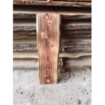 Baumscheibe, Brett, Bohle, rustikal, unbesäumt Lärche, Handwerk, Massivholz 200x40x2,5cm geflammt Baumscheibe, Brett, Bohle, rustikal, unbesäumt Lärche, Handwerk, Massivholz 200x40x2,5cm geflammt